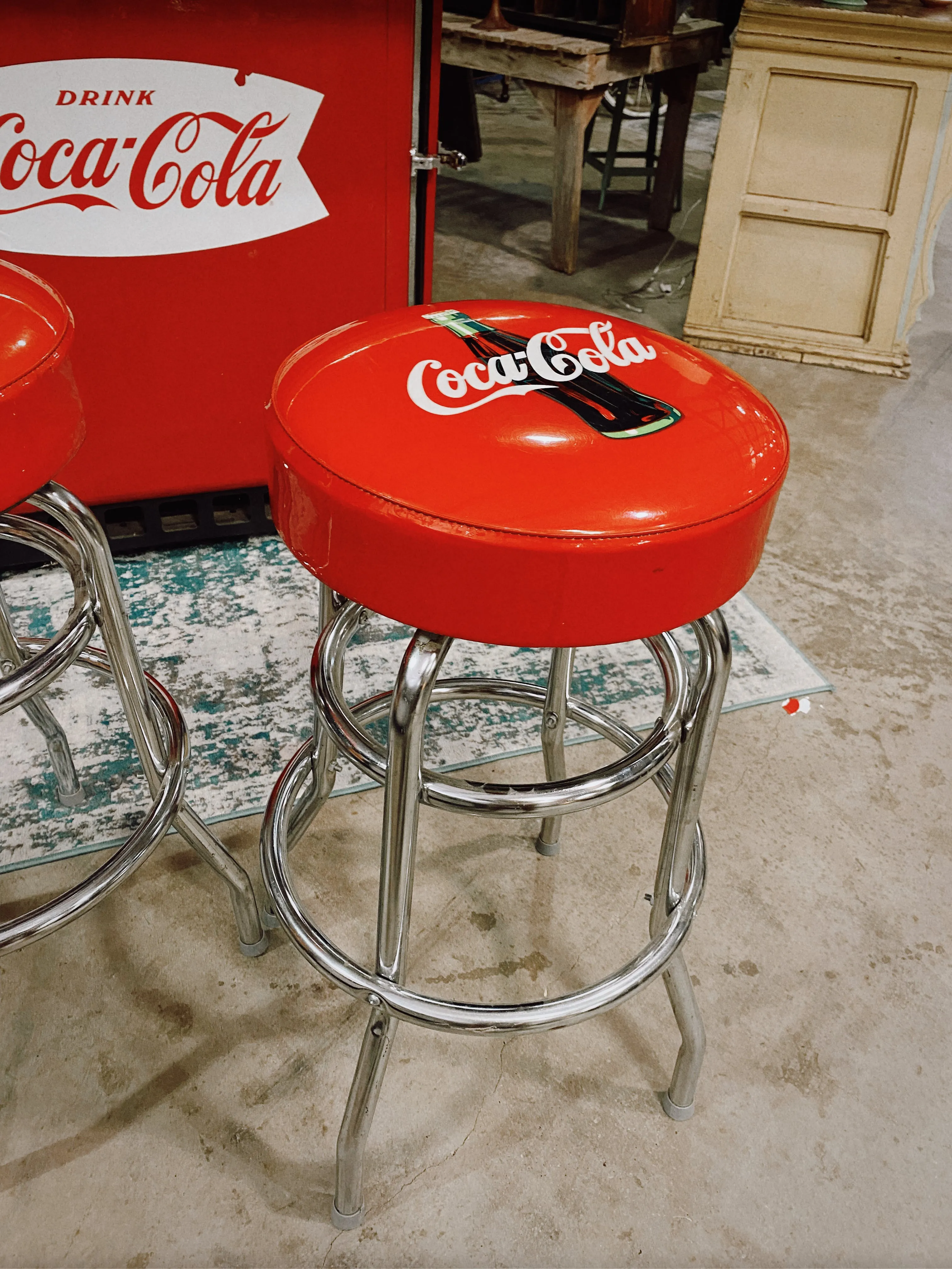 1950's Coca-Cola Bar, 4 piece set