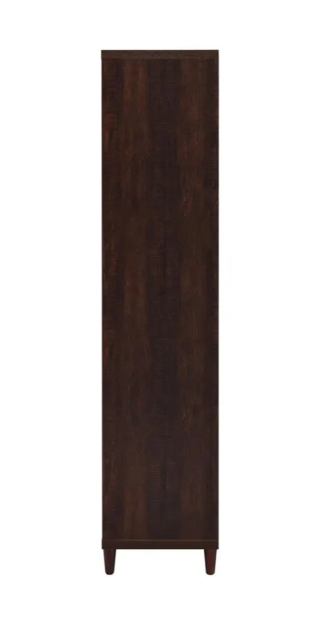 2-door Tall Accent Cabinet Rustic Tobacco