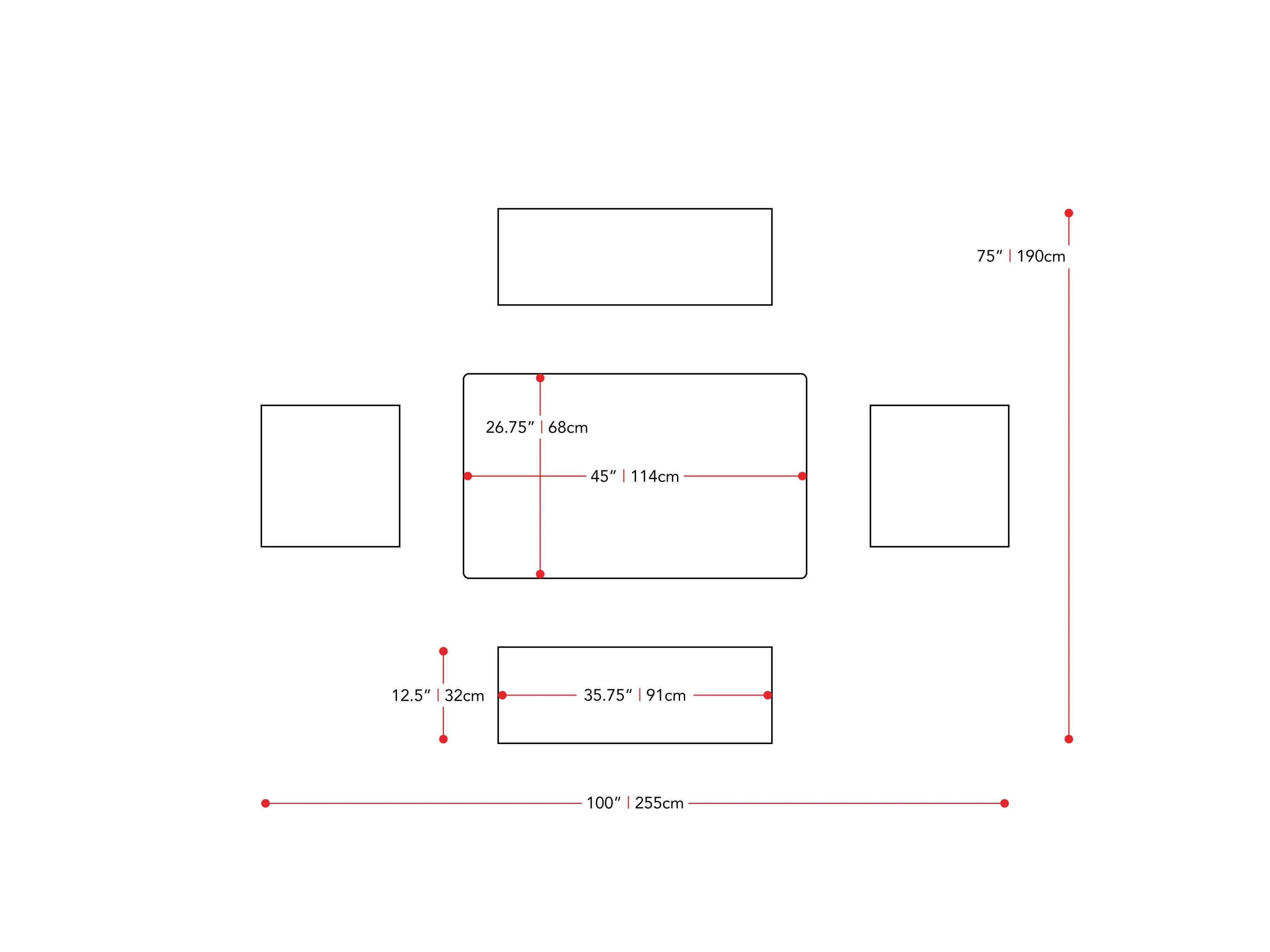 5pc Dining Set