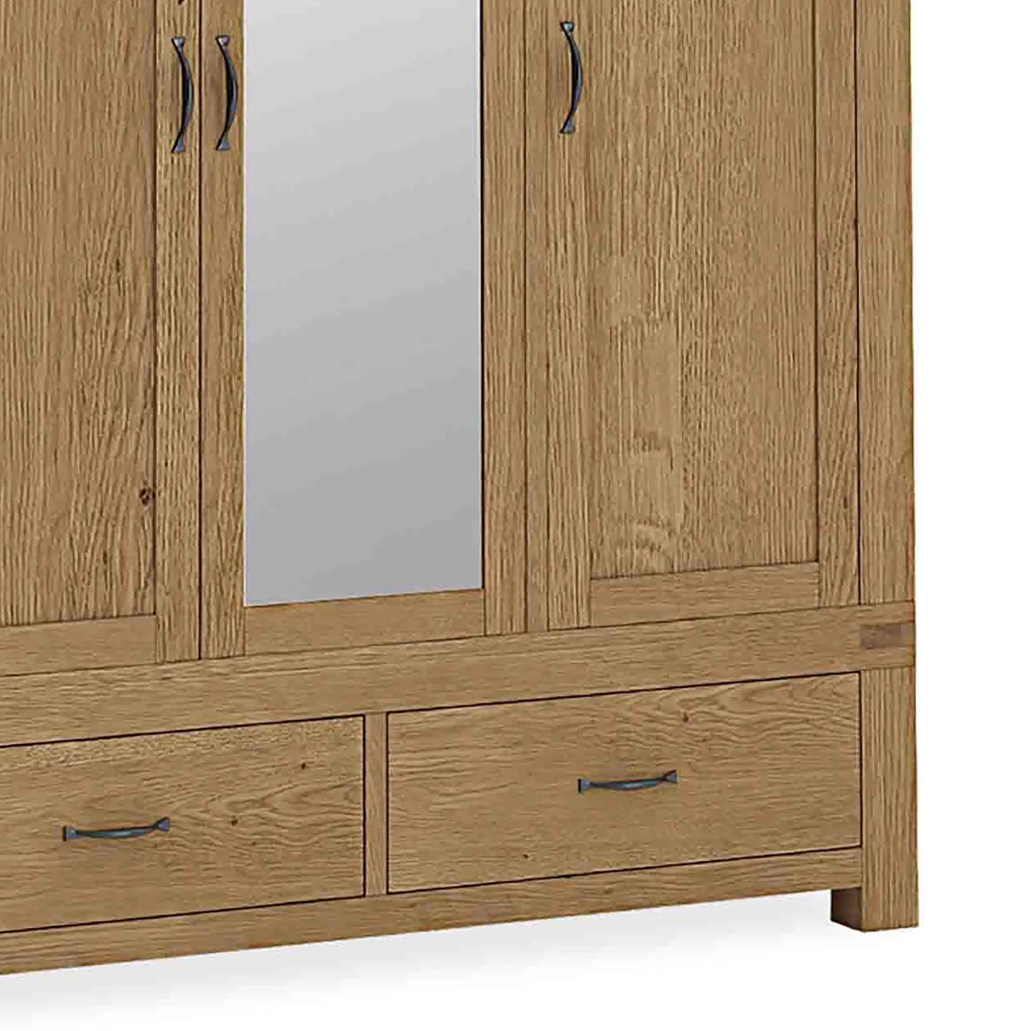 Abbey Grande Triple Wardrobe with Drawers