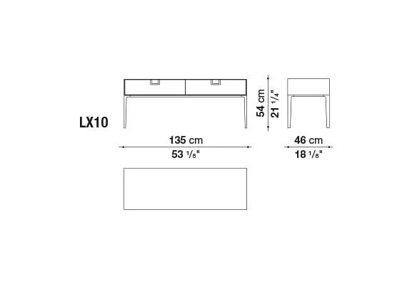 Alcor Consoles Storage Unit