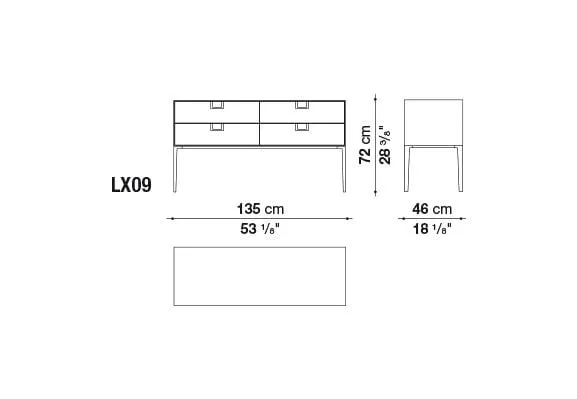 Alcor Consoles Storage Unit