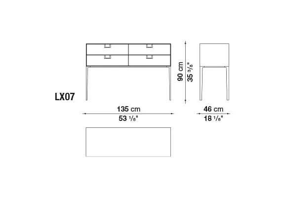 Alcor Consoles Storage Unit