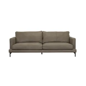 Andes 3 Seater XL Sofa - Vintage Taupe Leather