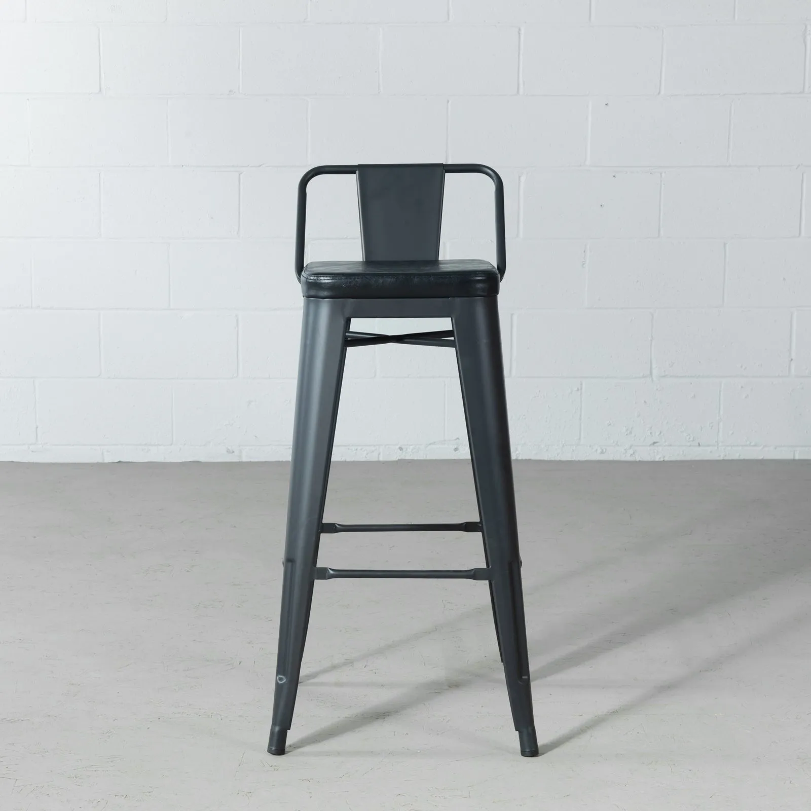 ARI - Black Bar Stool (75 cm) - FINAL SALE