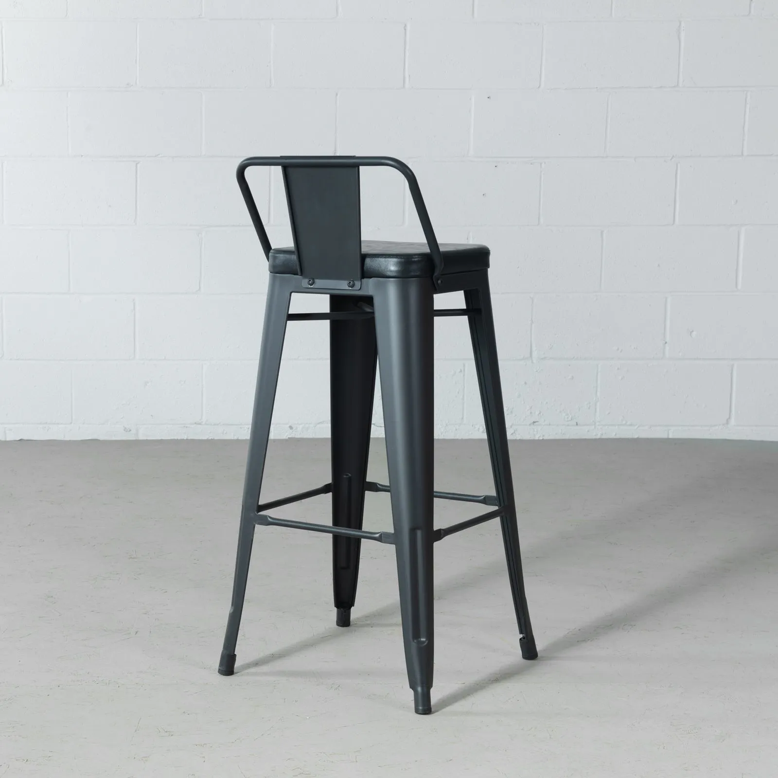 ARI - Black Bar Stool (75 cm) - FINAL SALE