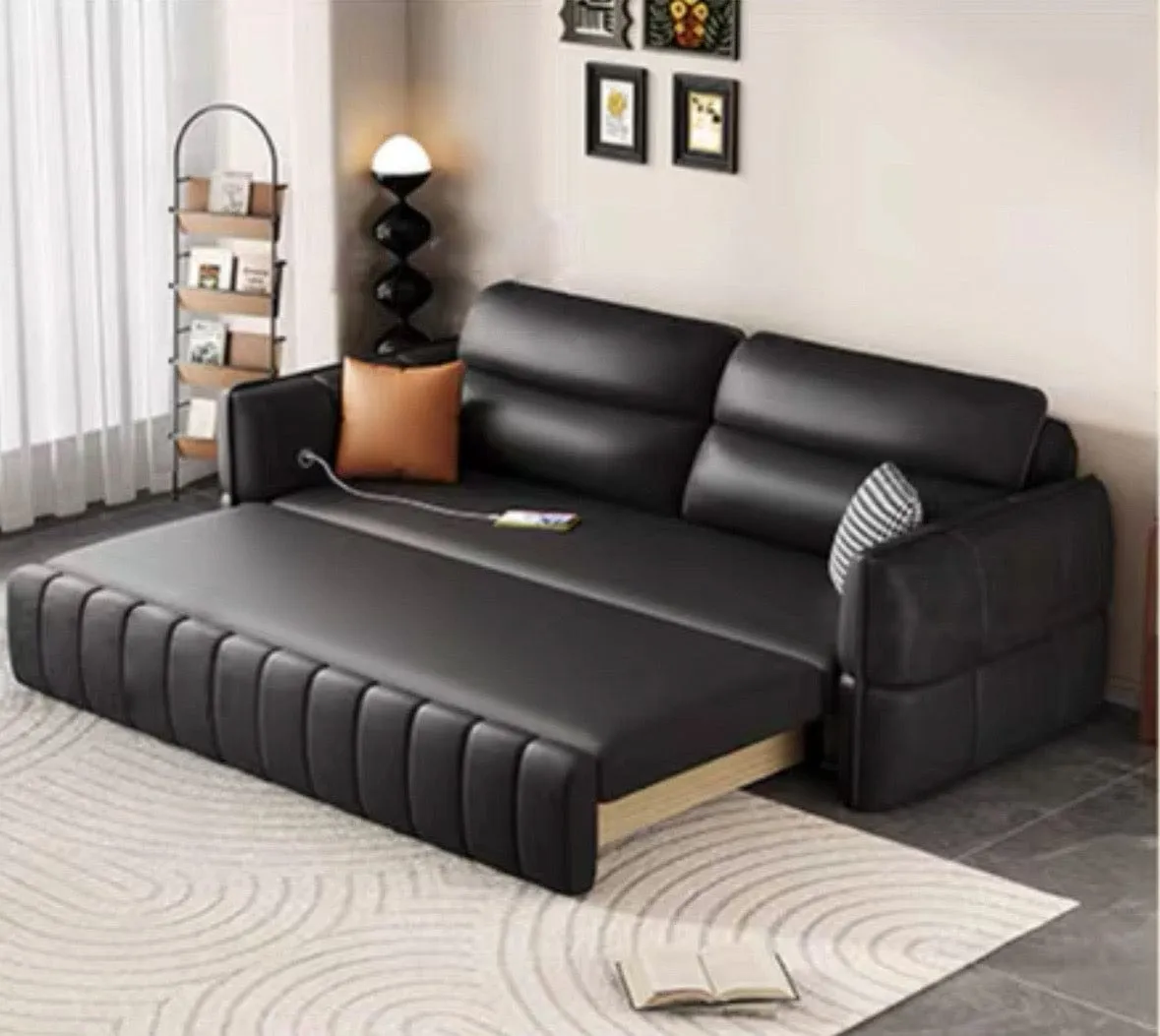 Ariyo Cat Proof Scratch Resistant Storage Sofa Bed