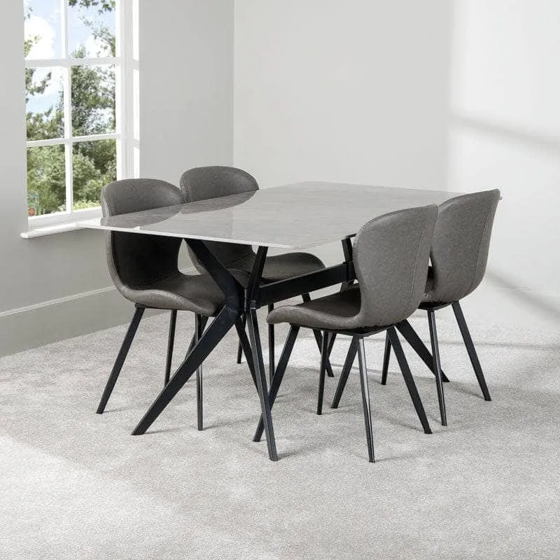 Athena Table & 4 Chairs