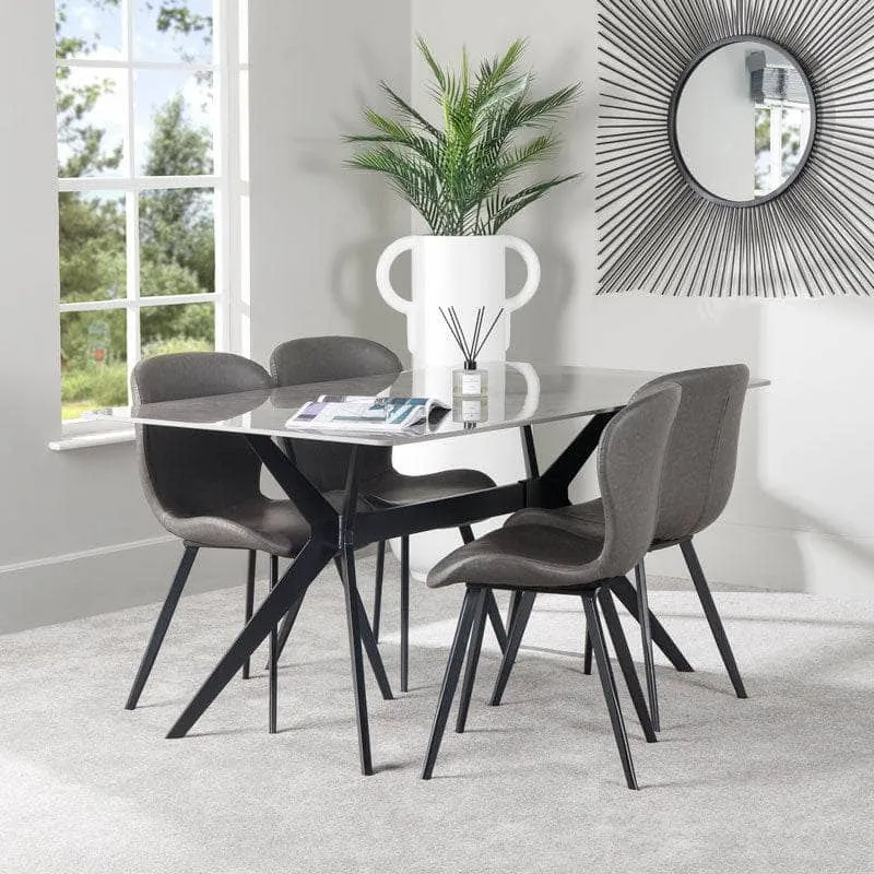 Athena Table & 4 Chairs