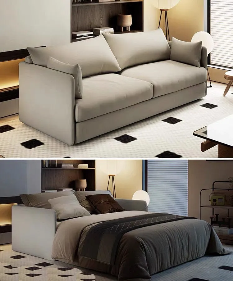 Auburn Scratch Resistant Foldable Sofa Bed with Mattress