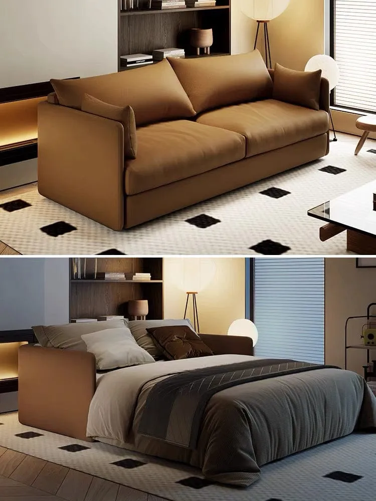 Auburn Scratch Resistant Foldable Sofa Bed with Mattress