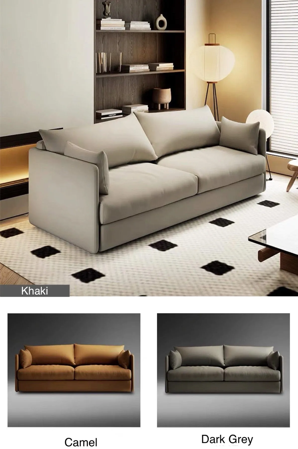 Auburn Scratch Resistant Foldable Sofa Bed with Mattress