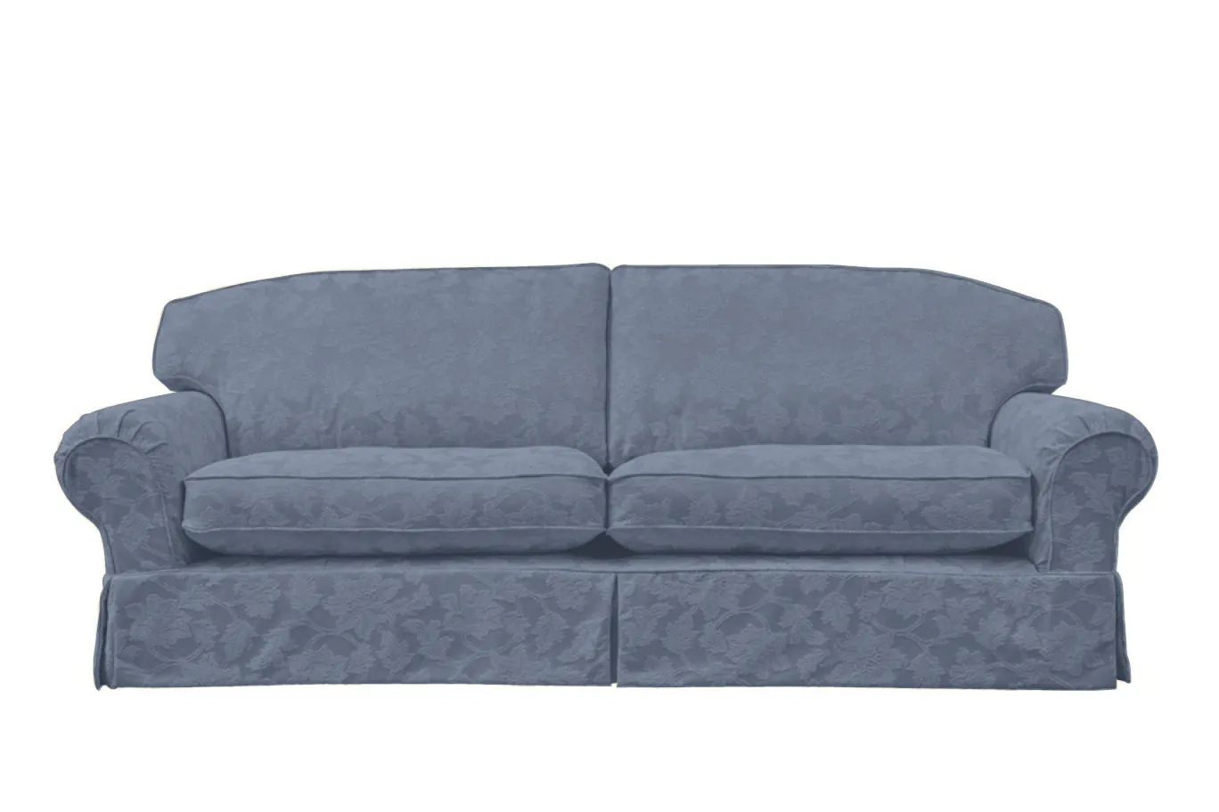 Banbury | 4 Seater Extra Loose Cover | Shaftesbury Cornflower Blue