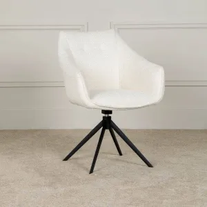 Bari Dining Chairs - Ivory