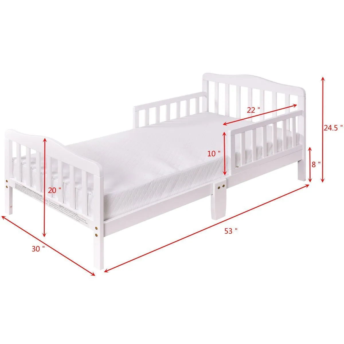 Big Oshi Contemporary Design Toddler Bed