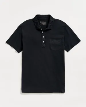 Billy Reid S/S PENSACOLA POLO-BLACK