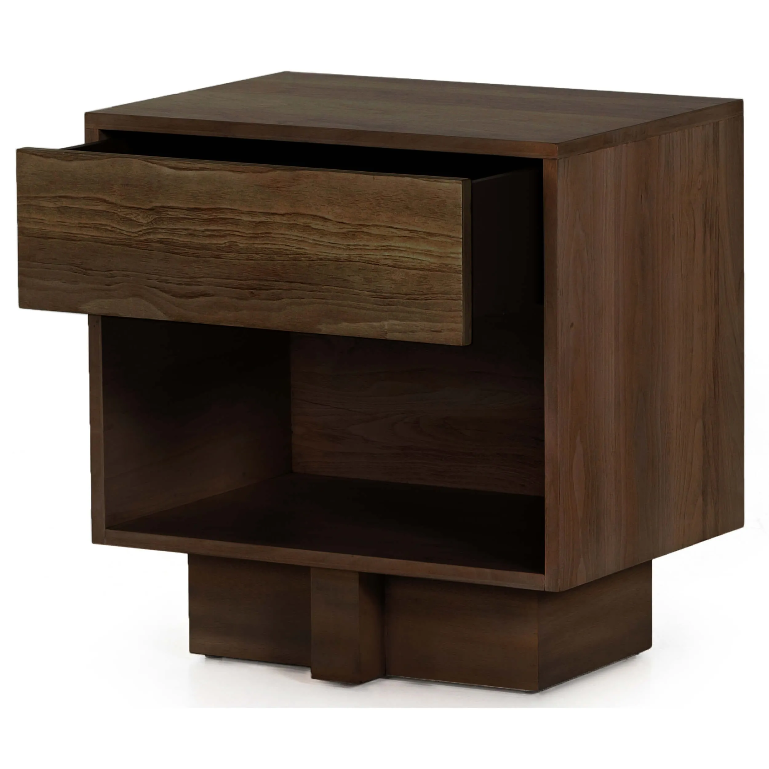 Bodie Nightstand, Dark Walnut