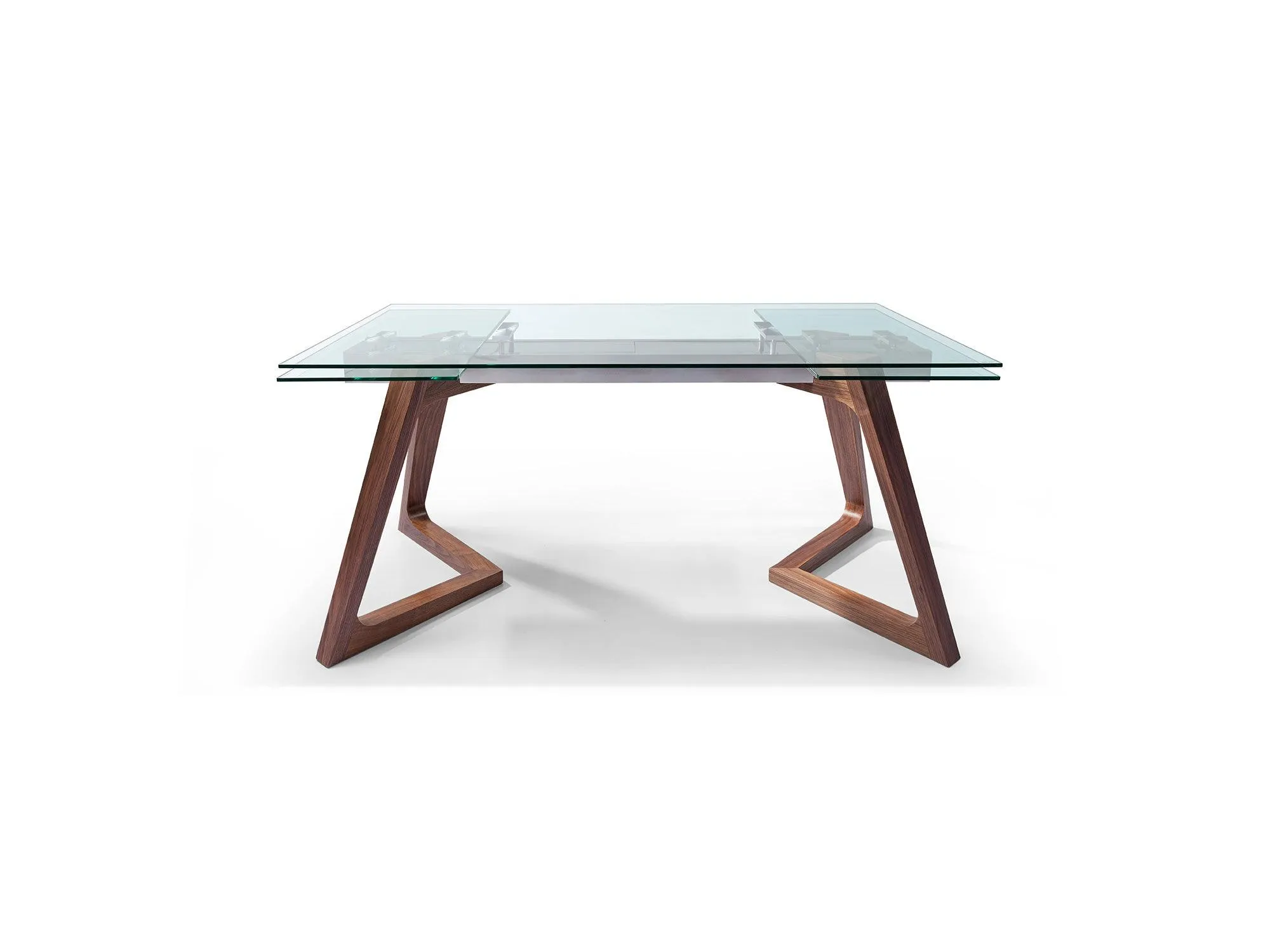 Brewer Extendable Dining Table Walnut 63 -95in