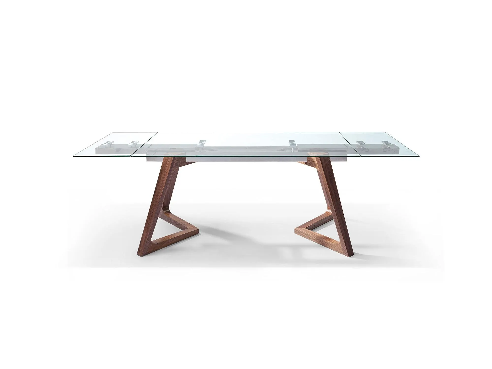 Brewer Extendable Dining Table Walnut 63 -95in