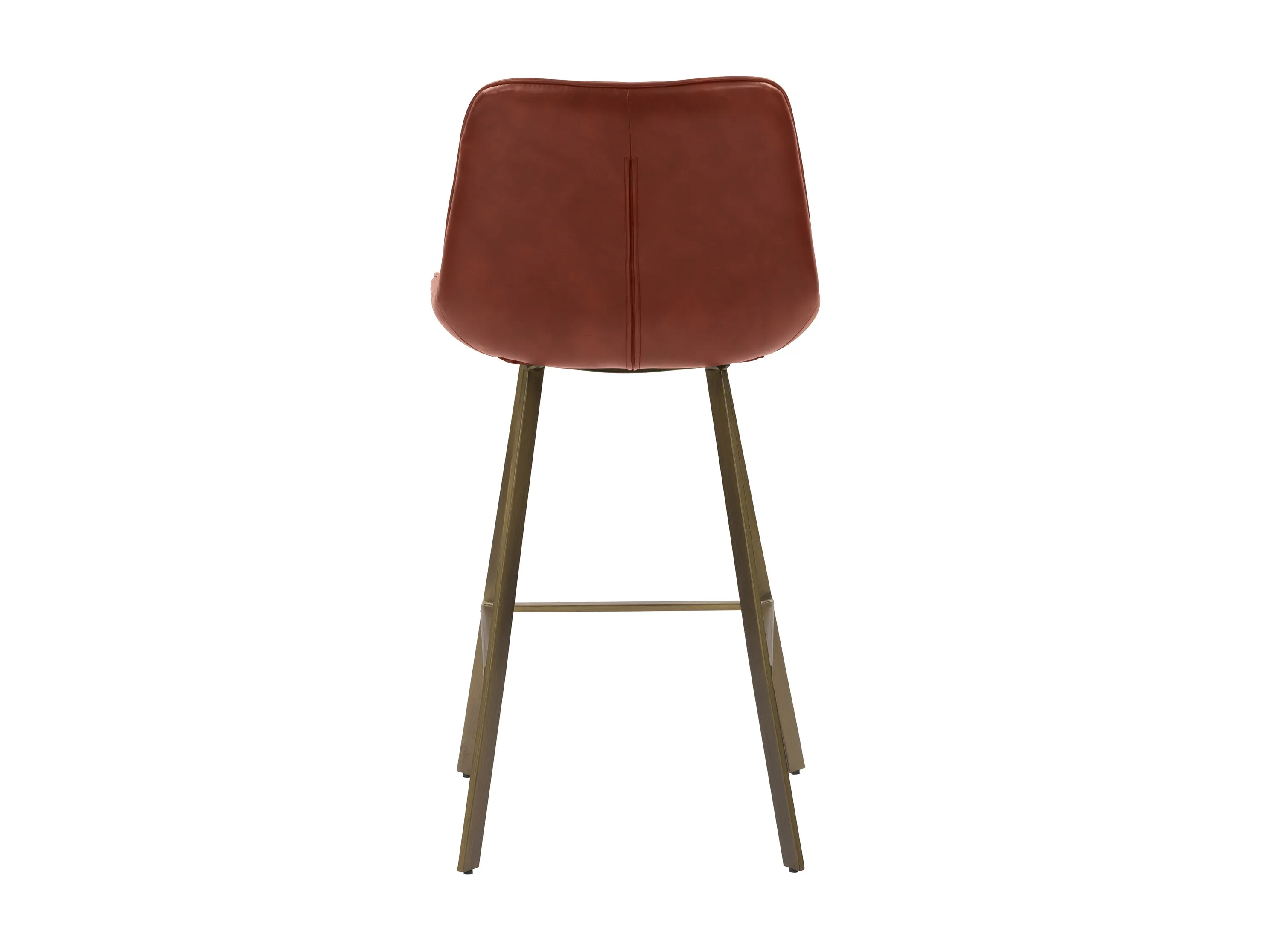 Brown Farmhouse Bar Stools, Set of 2