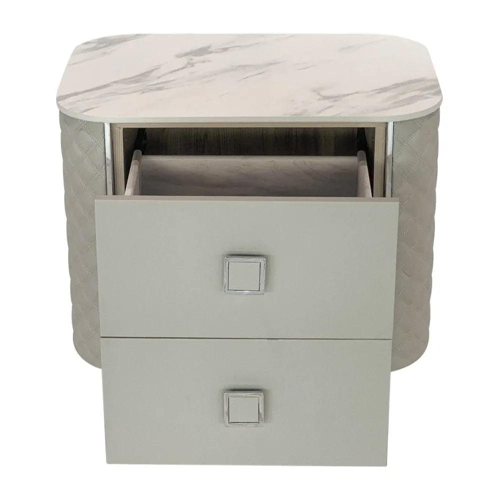 CAROLINE Ceramic Nightstand