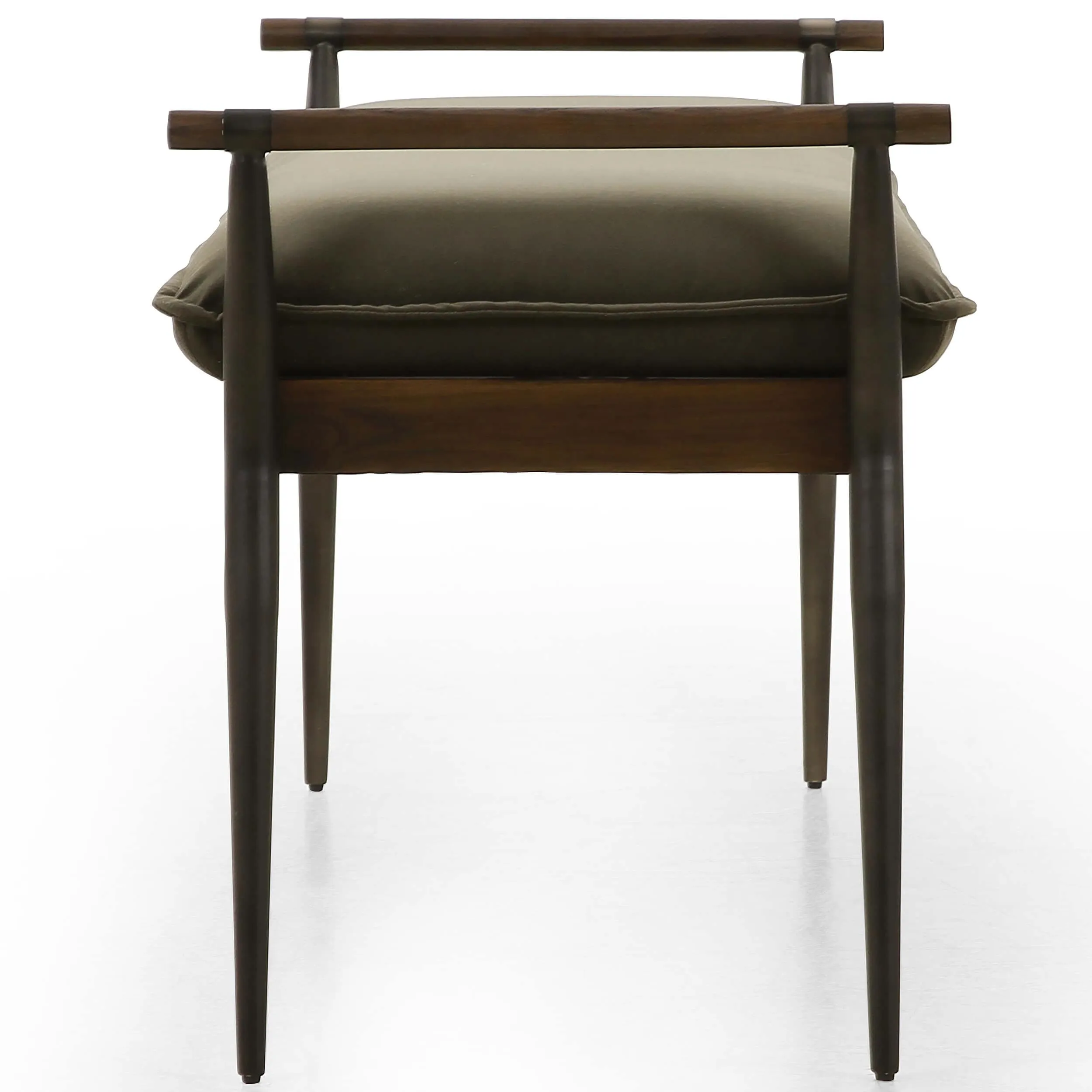 Charlotte Bench, Modern Velvet Loden