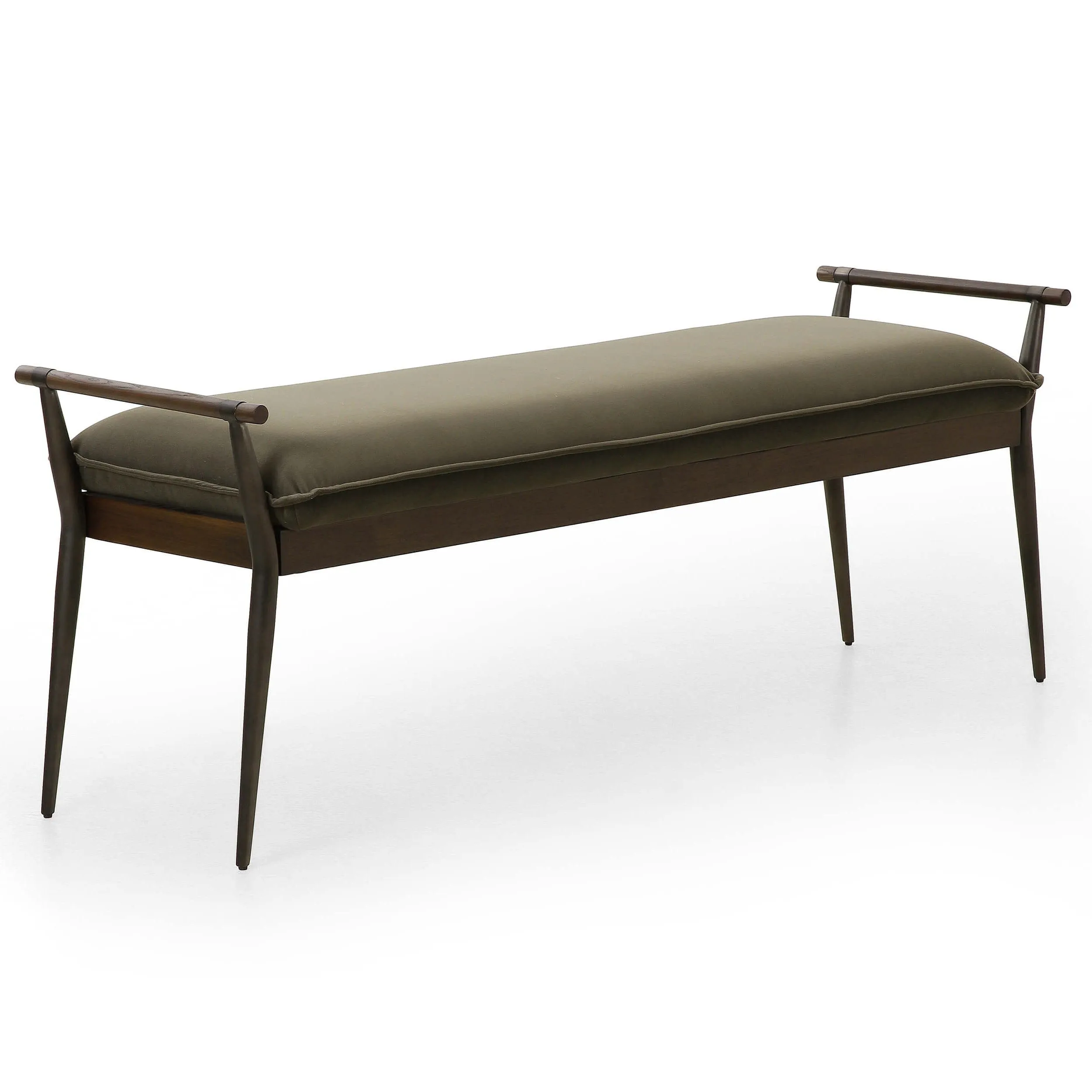 Charlotte Bench, Modern Velvet Loden