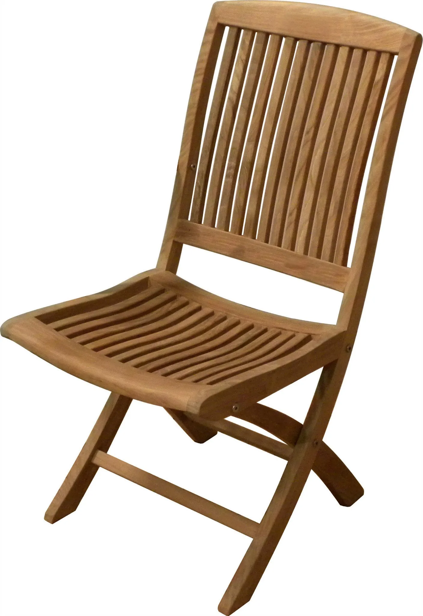 Classic Teak Folding Side Chair