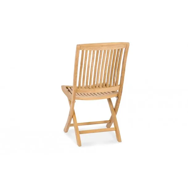 Classic Teak Folding Side Chair