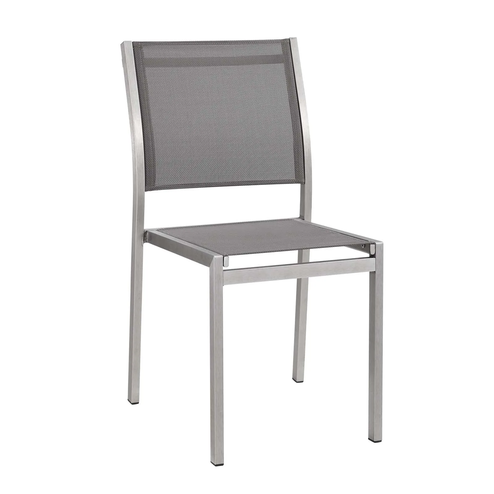 Coast Outdoor Patio Aluminum Mesh Side Chair (Set of 2)