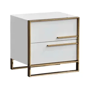 CONAN Gold Frame Nightstand