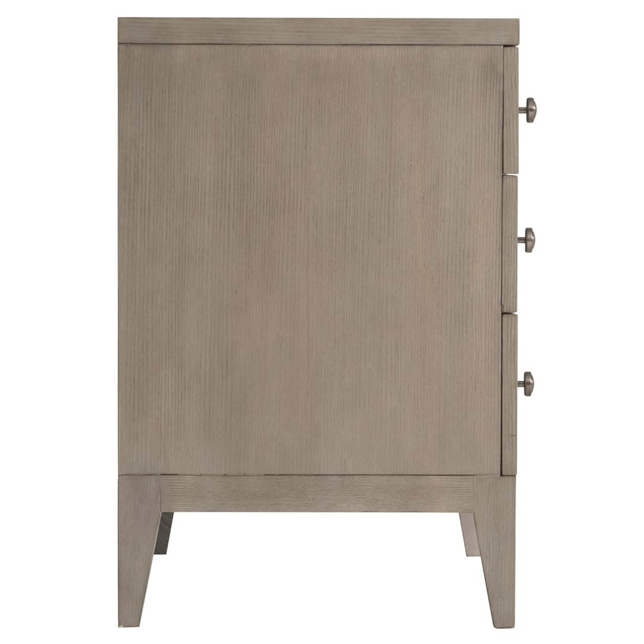 Cornelia 3 Drawer Nightstand, Nebbia