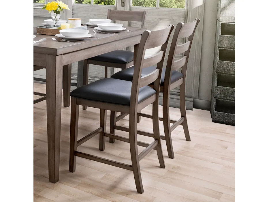 Counter Height Dining Chairs, Set of 2