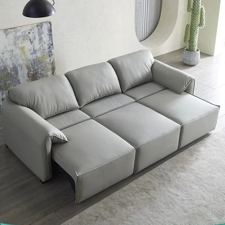 Crystal Electric Motorized Leather Sofa Bed