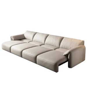 Crystal Electric Motorized Leather Sofa Bed