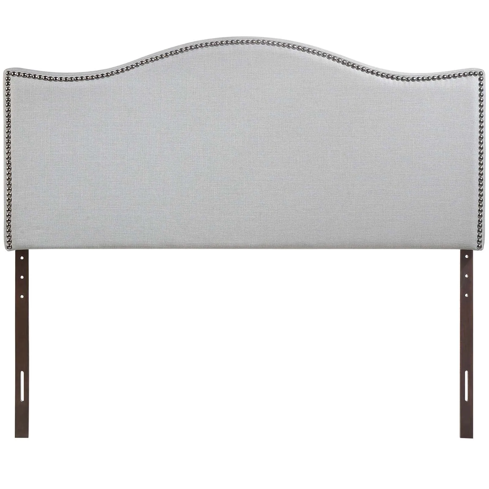 Curl Nailhead Upholstered Headboard