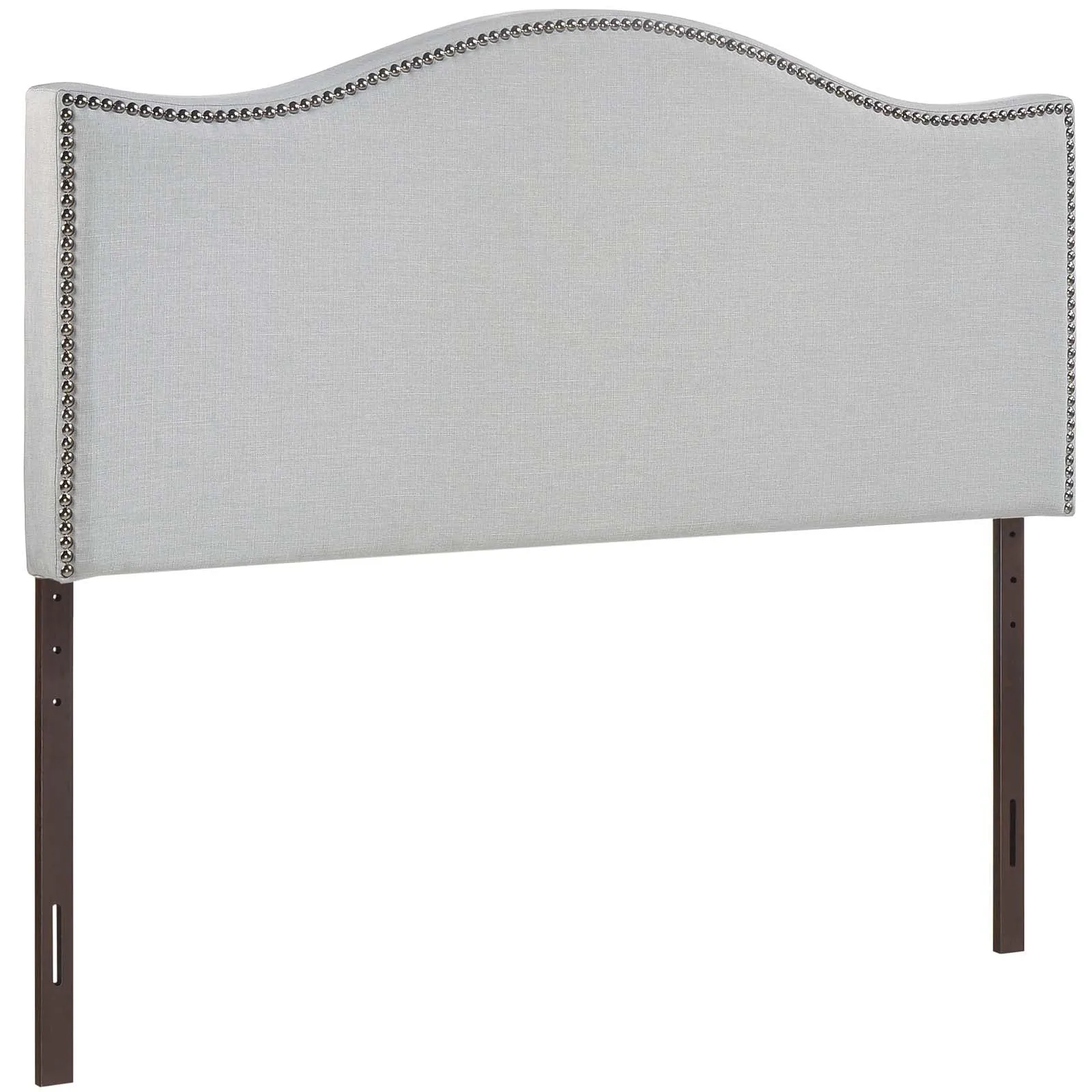 Curl Nailhead Upholstered Headboard