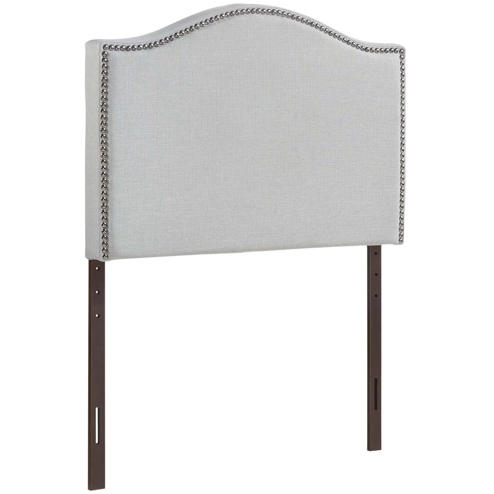 Curl Nailhead Upholstered Headboard