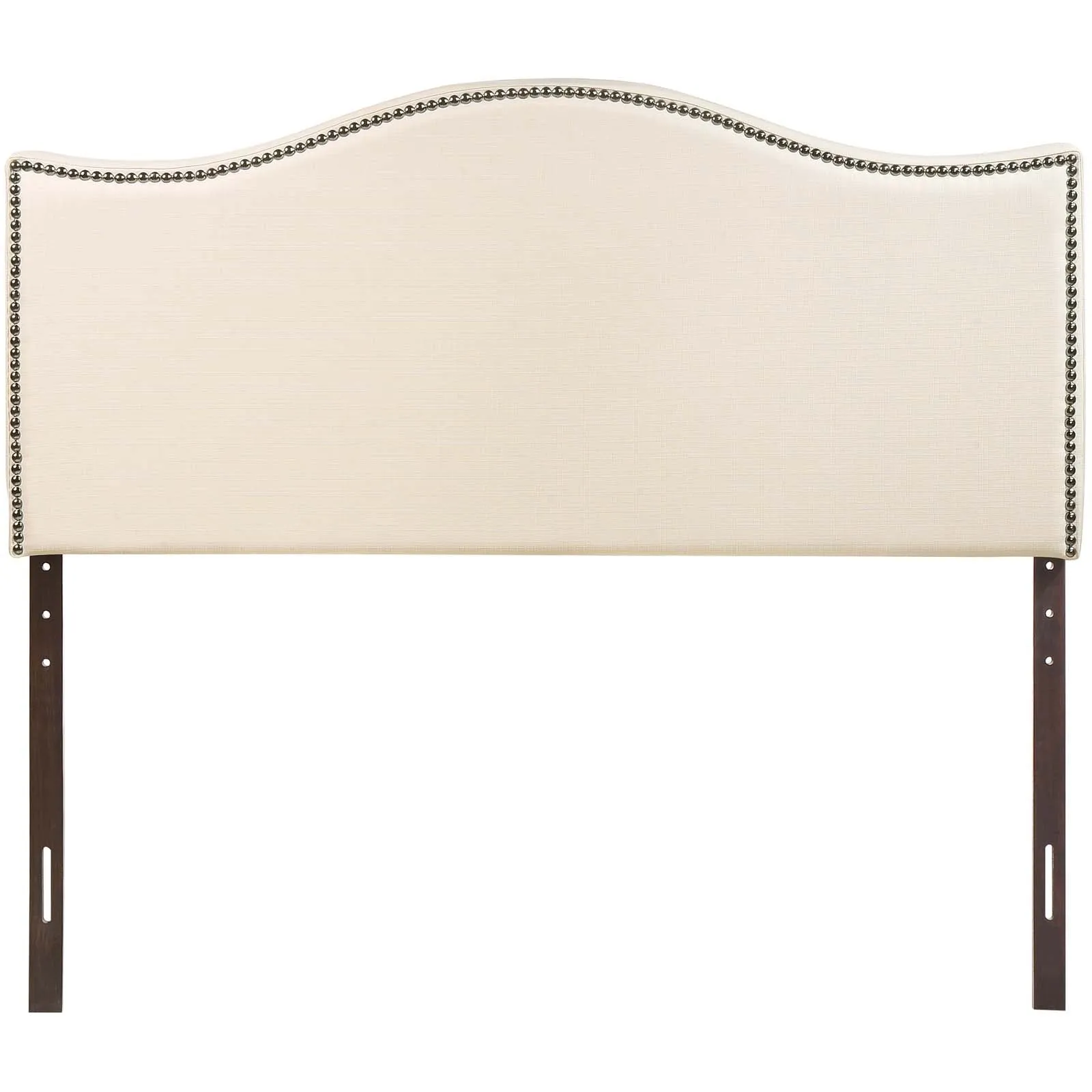 Curl Nailhead Upholstered Headboard