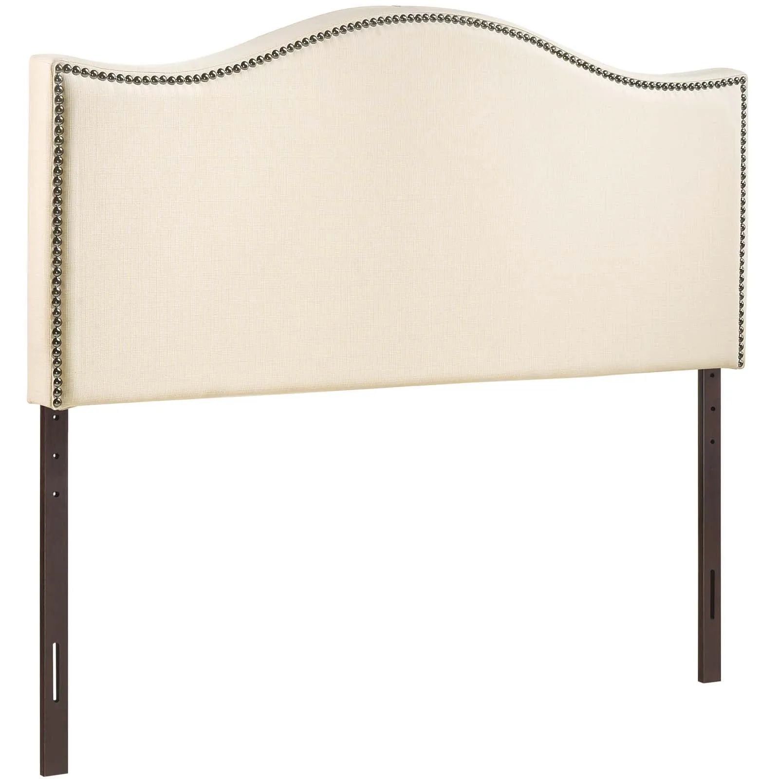 Curl Nailhead Upholstered Headboard