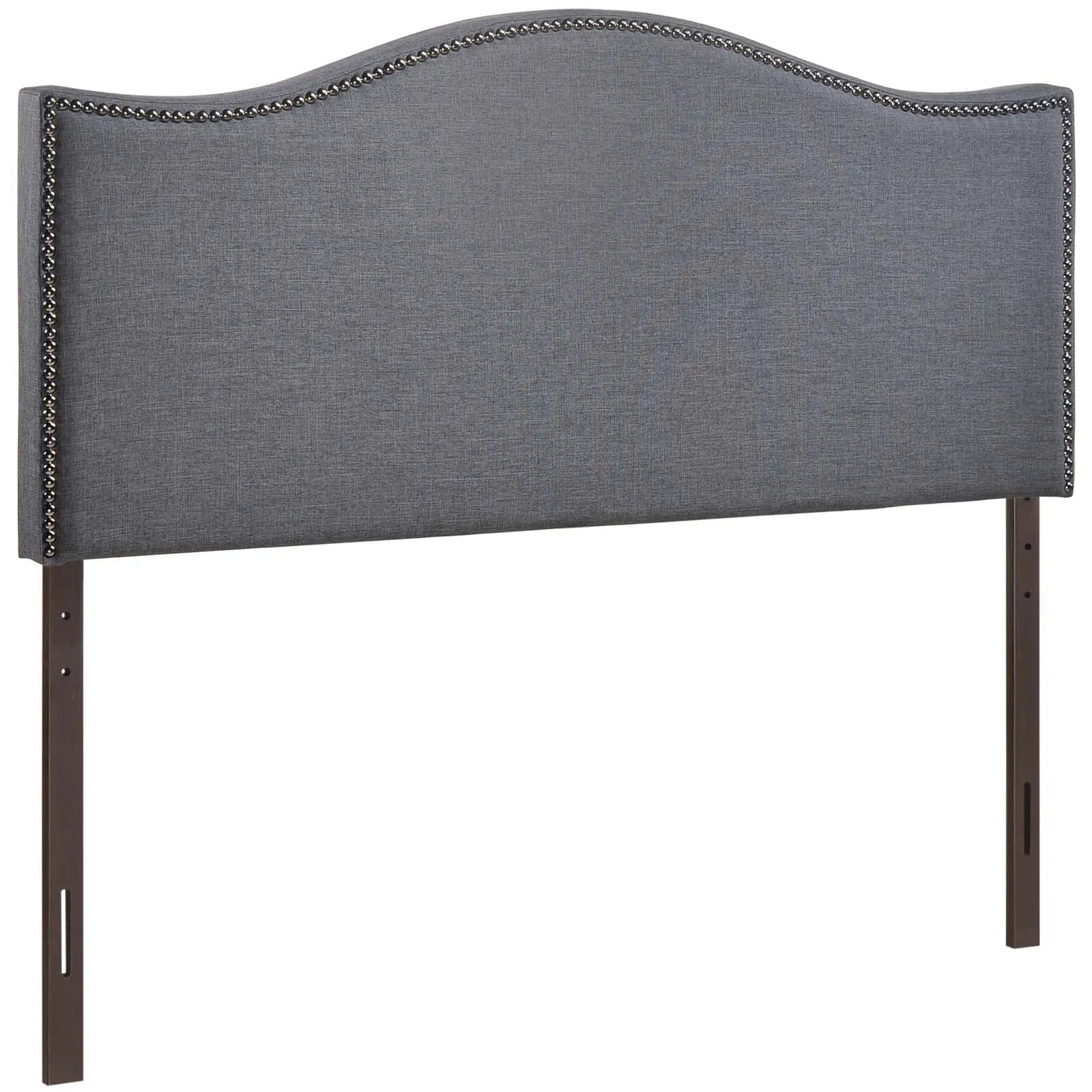 Curl Nailhead Upholstered Headboard