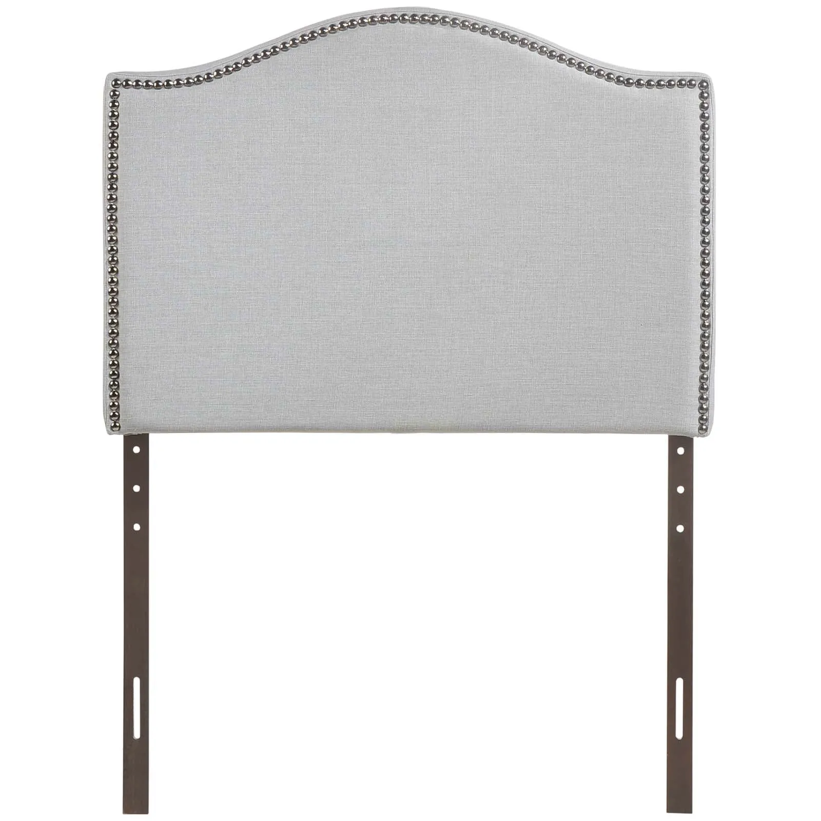 Curl Nailhead Upholstered Headboard