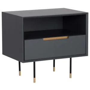 Danbury Nightstand, Slate Navy