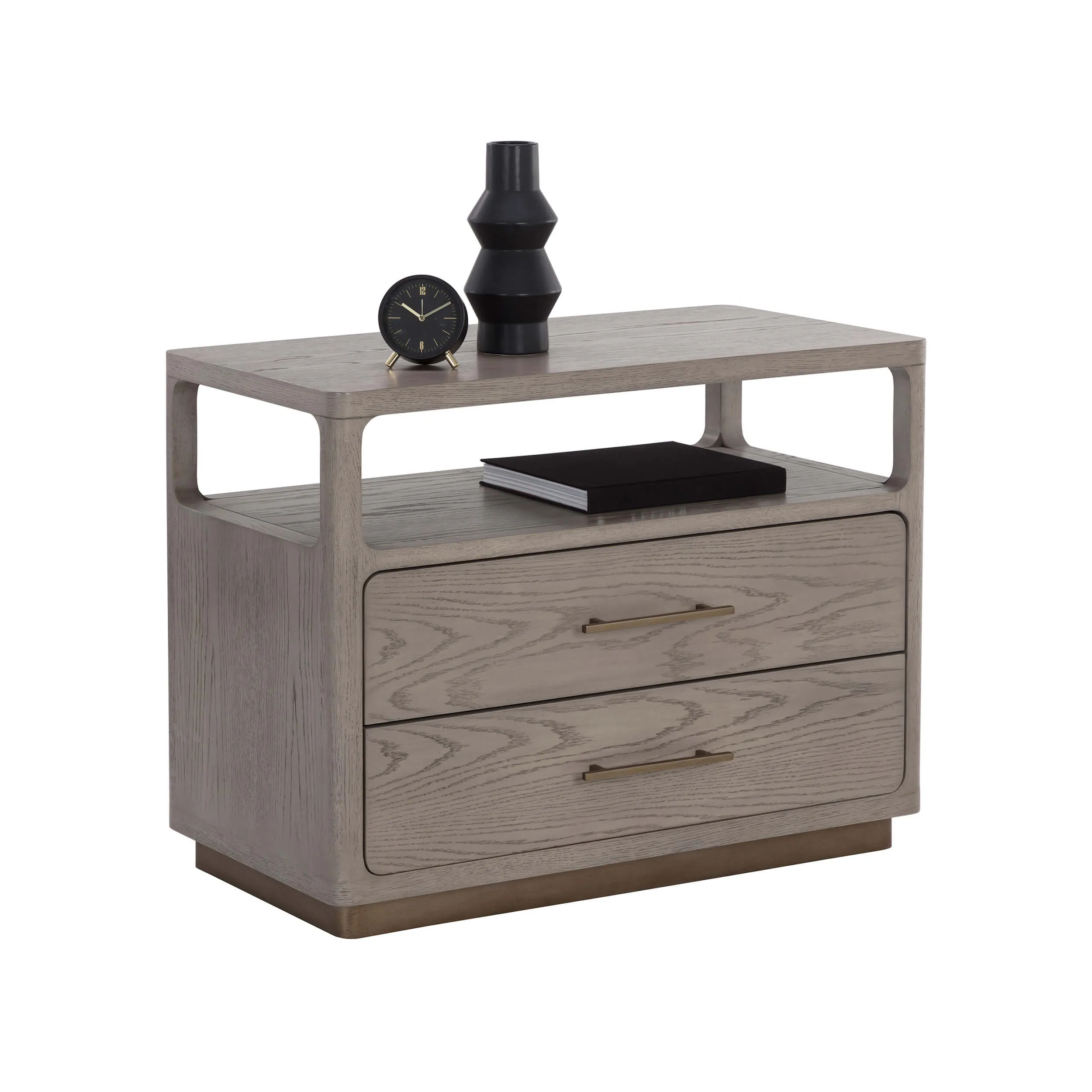 Danette Nightstand, Greige