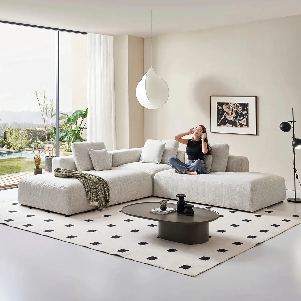 Danielle Sectional Sofa