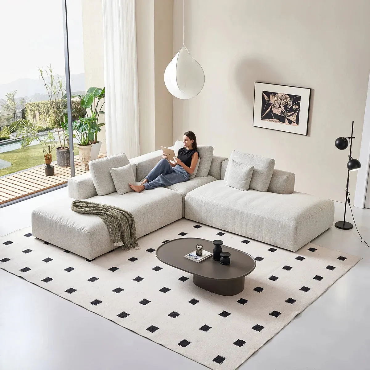 Danielle Sectional Sofa