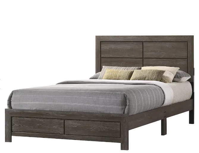 DARK HOPKINS STYLE QUEEN BEDROOM SET 5PC&nbsp;