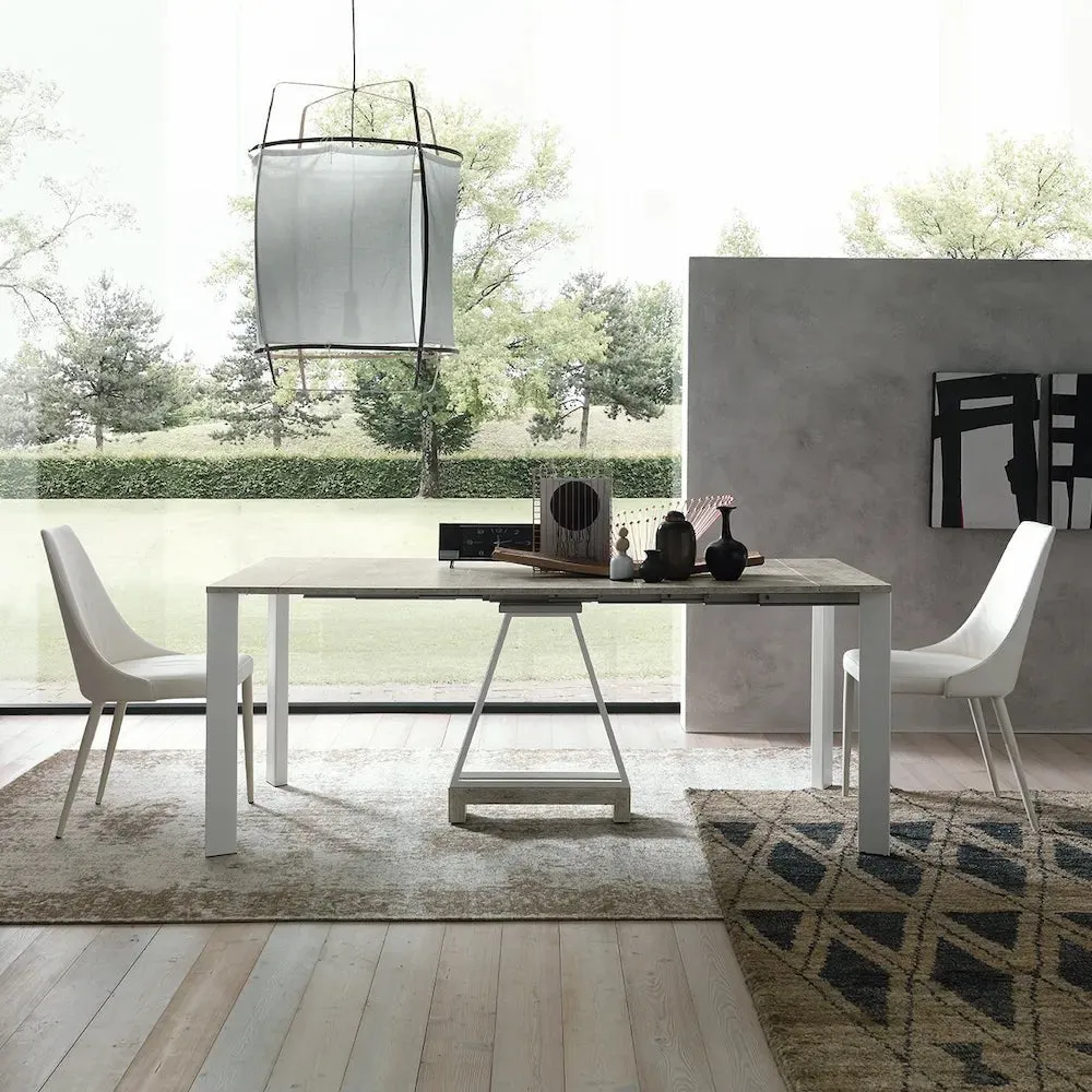 Delta - Slim Console and Extendable Dining Table