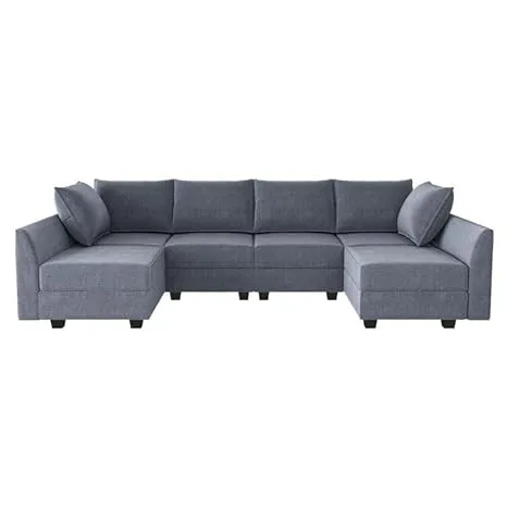 Ethan Living Room Fabric Sofa