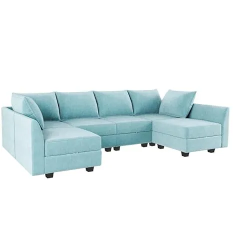 Ethan Living Room Fabric Sofa